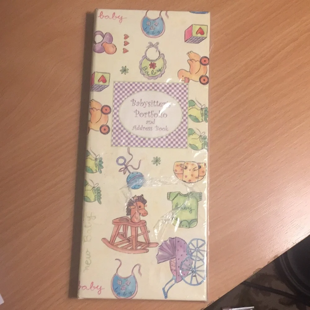 Babysitter’s Portfolio and Address Book New